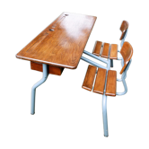Bureau d'écolier double