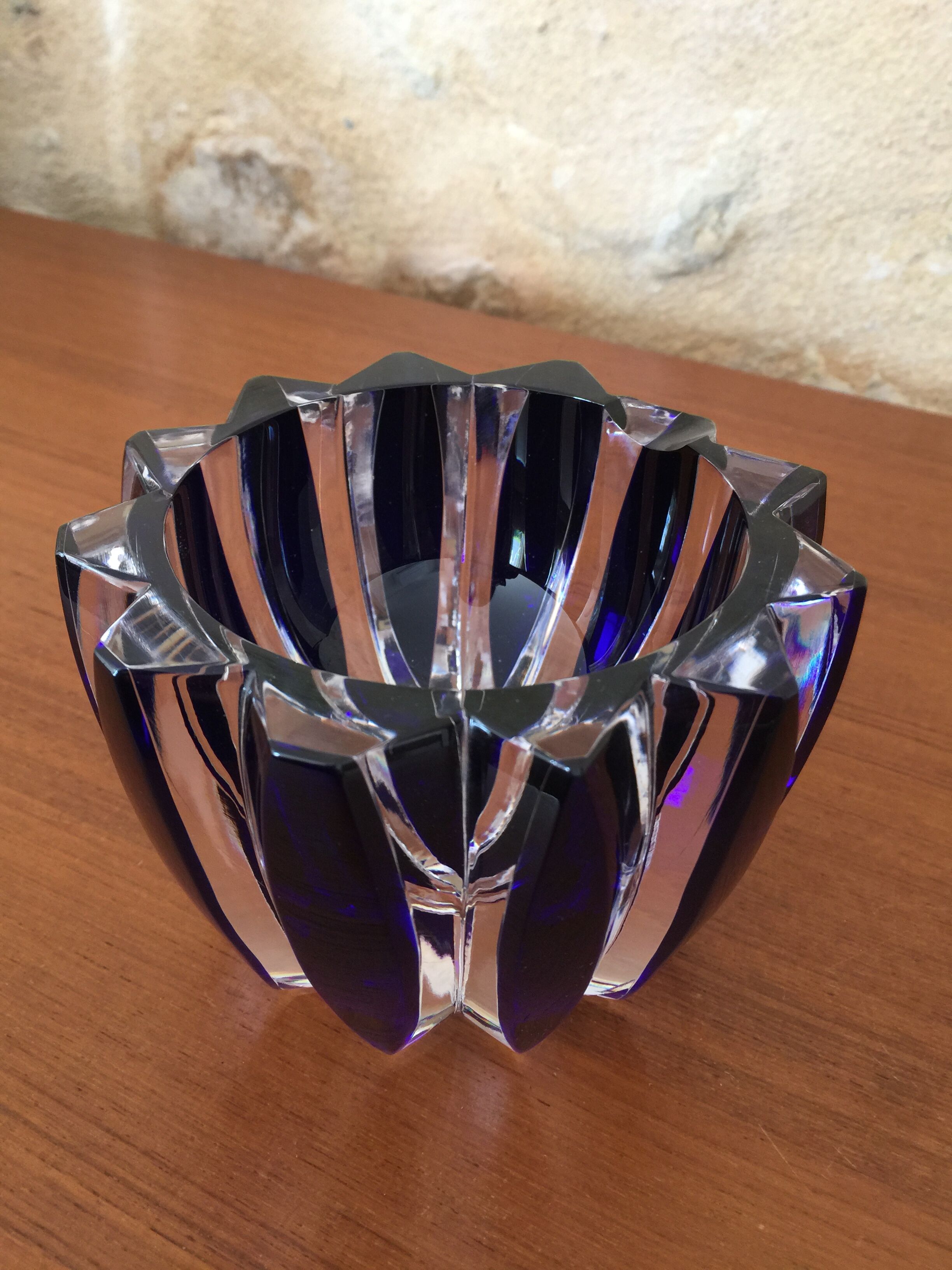 Sèvres crystal ashtray