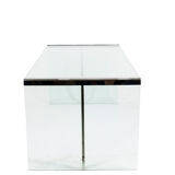 Bureau en verre, Gallotti & Radice, années 1970