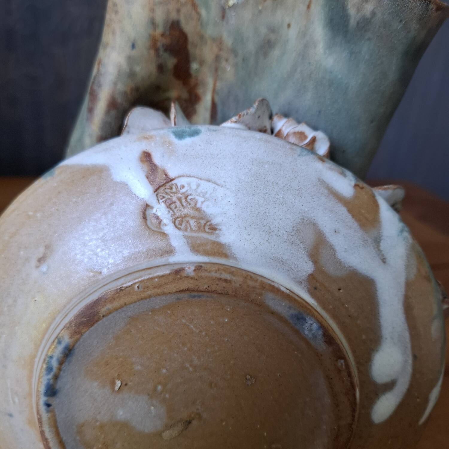 Glazed ceramic vase by Christopher Crete