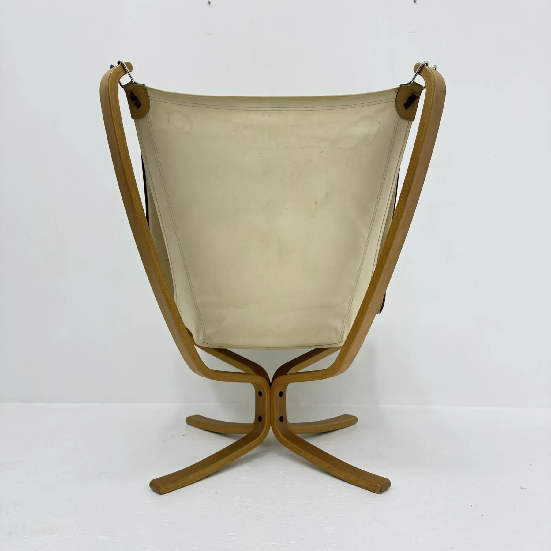 Falcon leather lounge chair by Sigurd Ressel for Vatne Møbler, 1970s