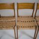 Set of 6 GESSEF chairs published by Consorzio Sedie Friuli, Italy, 1970s.
