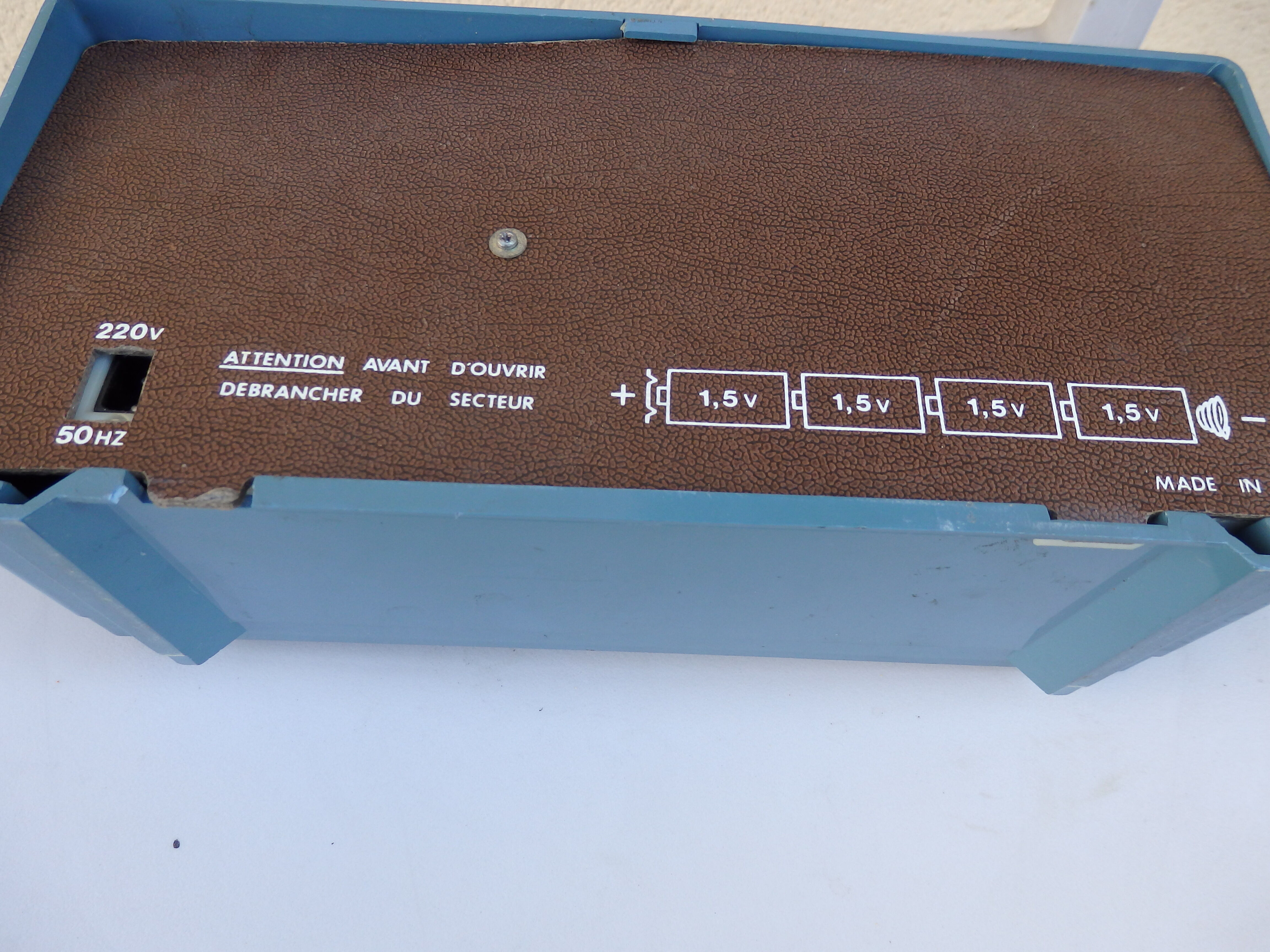 Vintage radio station year 60 tsf Optalix