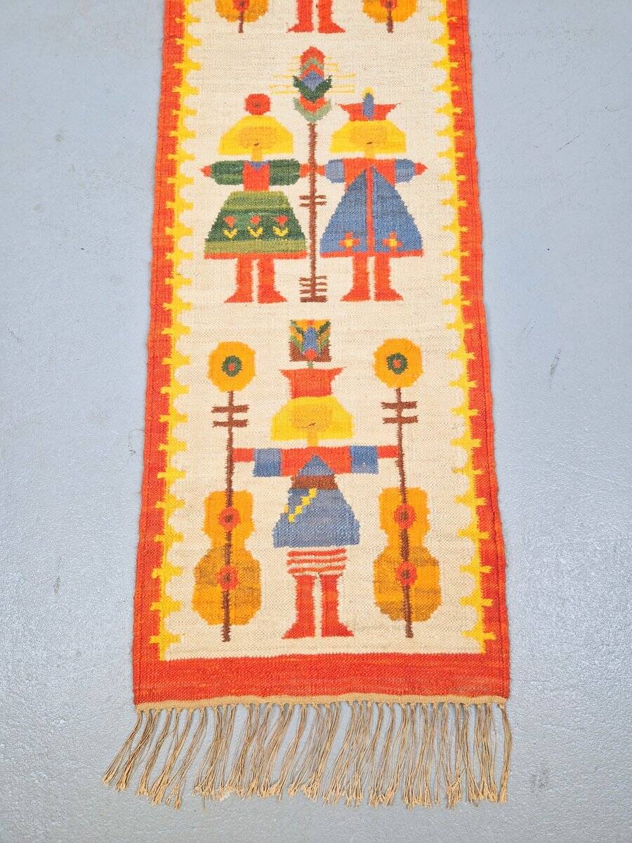 Vintage Chapel Kilim by Maria Domanska for Wawel Broste Kobe, Denmark, 1960s