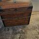 Vintage wooden trunk