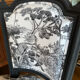 Corner chair Louis XVI - traditional upholstery