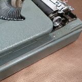 Mj rooy portable typewriter - made in france 1950s