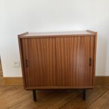 Sliding door cabinet