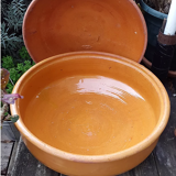Large earthen pot