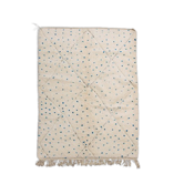 Berber rug with blue dots 165x230 cm