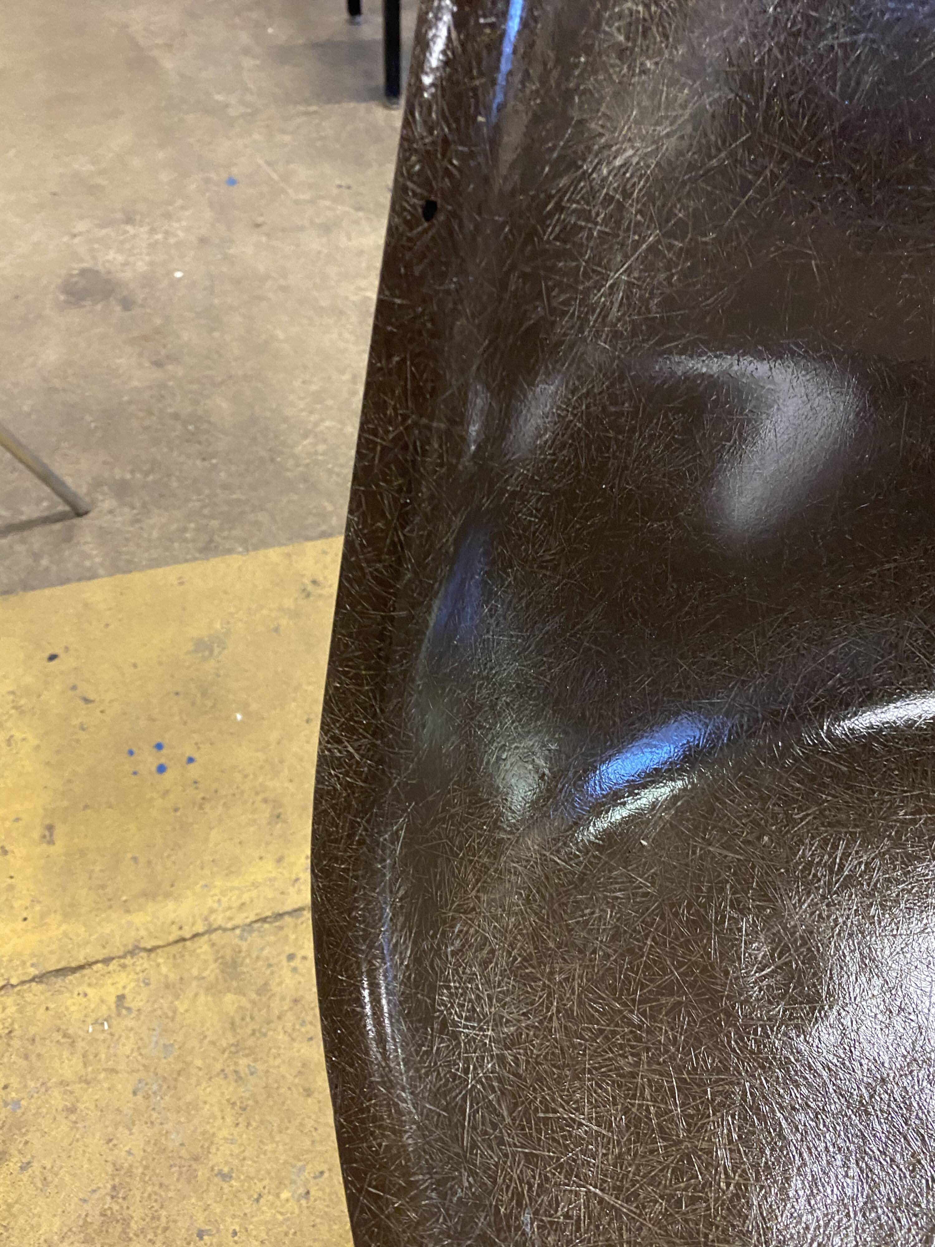 Pair of DSX chairs by Charles and Ray Eames Herman Miller edition