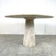 Table à manger en travertin, années 1970