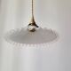 Pendant in serrated opaline