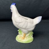 Collection, 20th century glazed terracotta rooster piggy bank