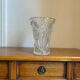 Vintage cut crystal vase – Bohemian crystal – 1950s