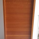 Vintage curtain file cabinet