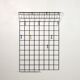 Wire coat rack by Karl Fichtel for Drahtwerke Erlau 1950s