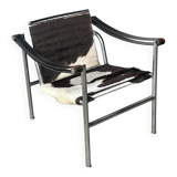LC1 ponyskin armchair by Le Corbusier et al for Cassina 1980s