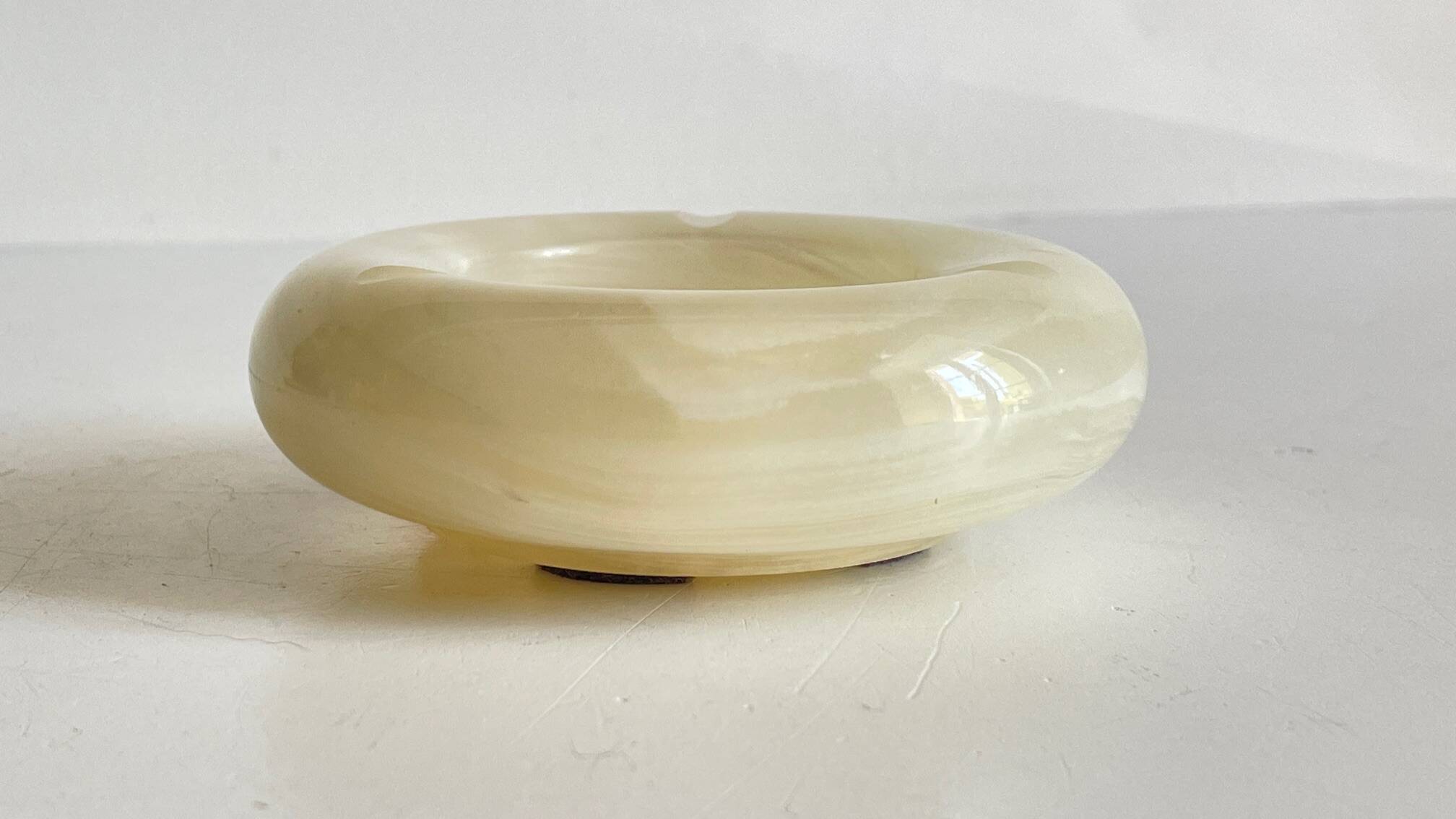 VINTAGE MARBLE ASHTRAY