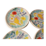 12 Valauris dessert plates