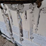 Art deco crystal hanging