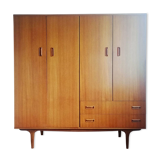 Scandinavian teak wardrobe 60s
