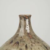 Stoneware soliflore vase by Gustave Tiffoche, 1970