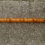 5-stud wooden wall hook, vintage