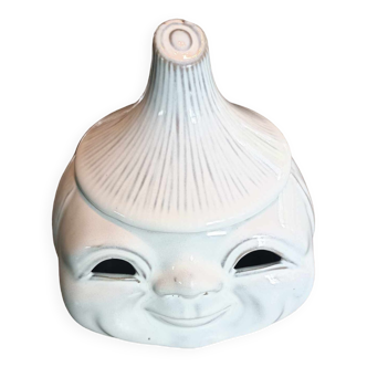 Ceramic onion pot - Anthropomorphic