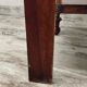 Antique dressing table/vanity unit in wood and marble