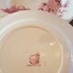 Set of 3 plates in iron earth jules vieillard model trianon