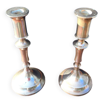 Pair of vintage candlesticks