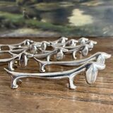 Vintage dachshund dog knife holder