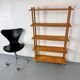 Mid-century modernist free standing shelving Unit, 1950s