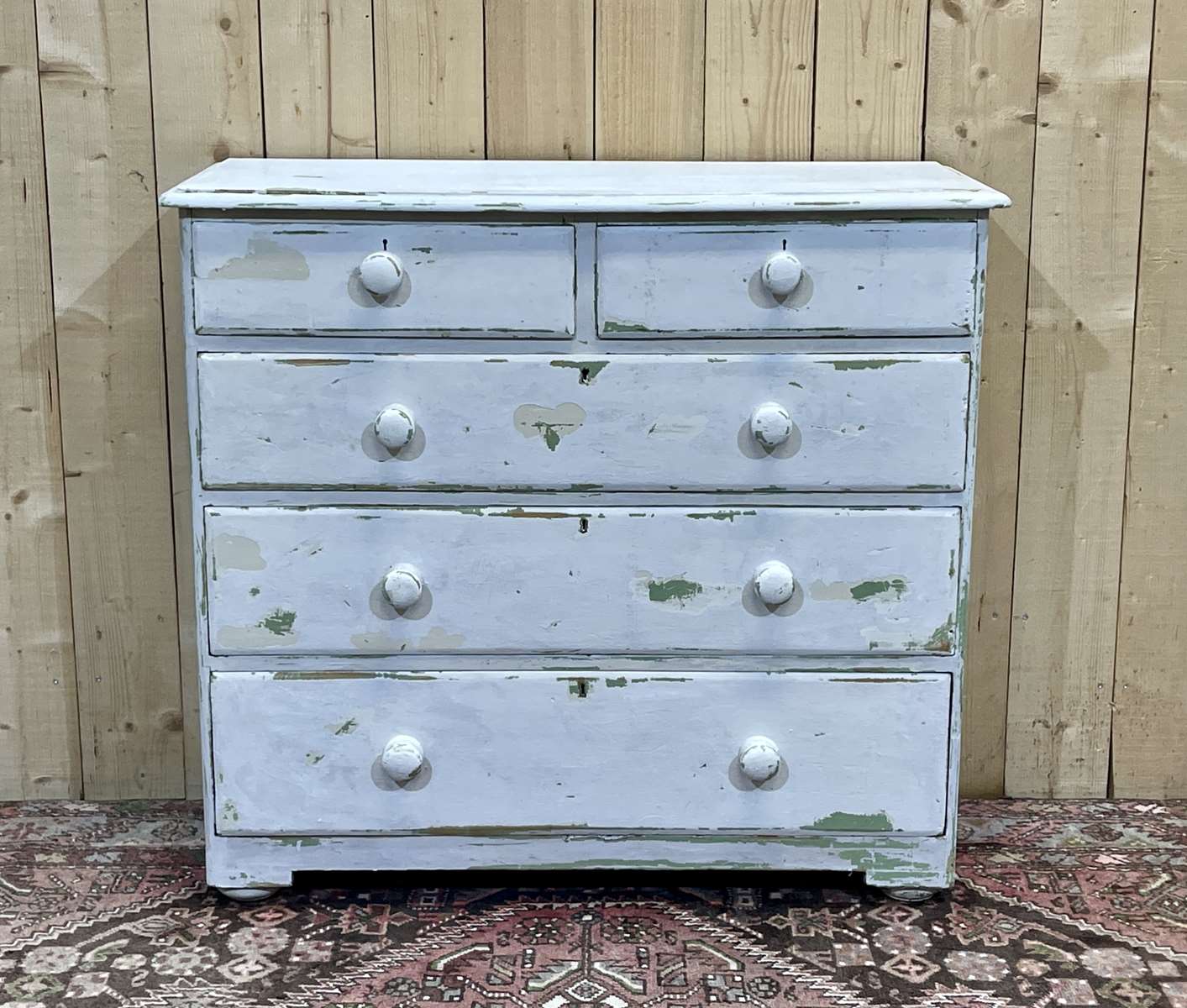 Victorian chest of drawers nineteenth in fir