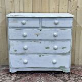 Victorian chest of drawers nineteenth in fir