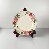 Lot de 8 assiettes à dessert : porcelaine Cameo Florals Malaysia 1970–90