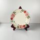 Set of 8 dessert plates: Cameo Florals Malaysia porcelain 1970–90