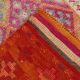 3x13 Pink Hallway Turkish Runner Rug,94x409Cm