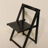 Vintage wooden folding chair