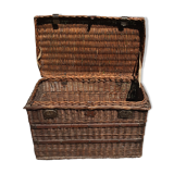 Old travel trunk