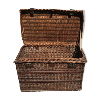 Old travel trunk