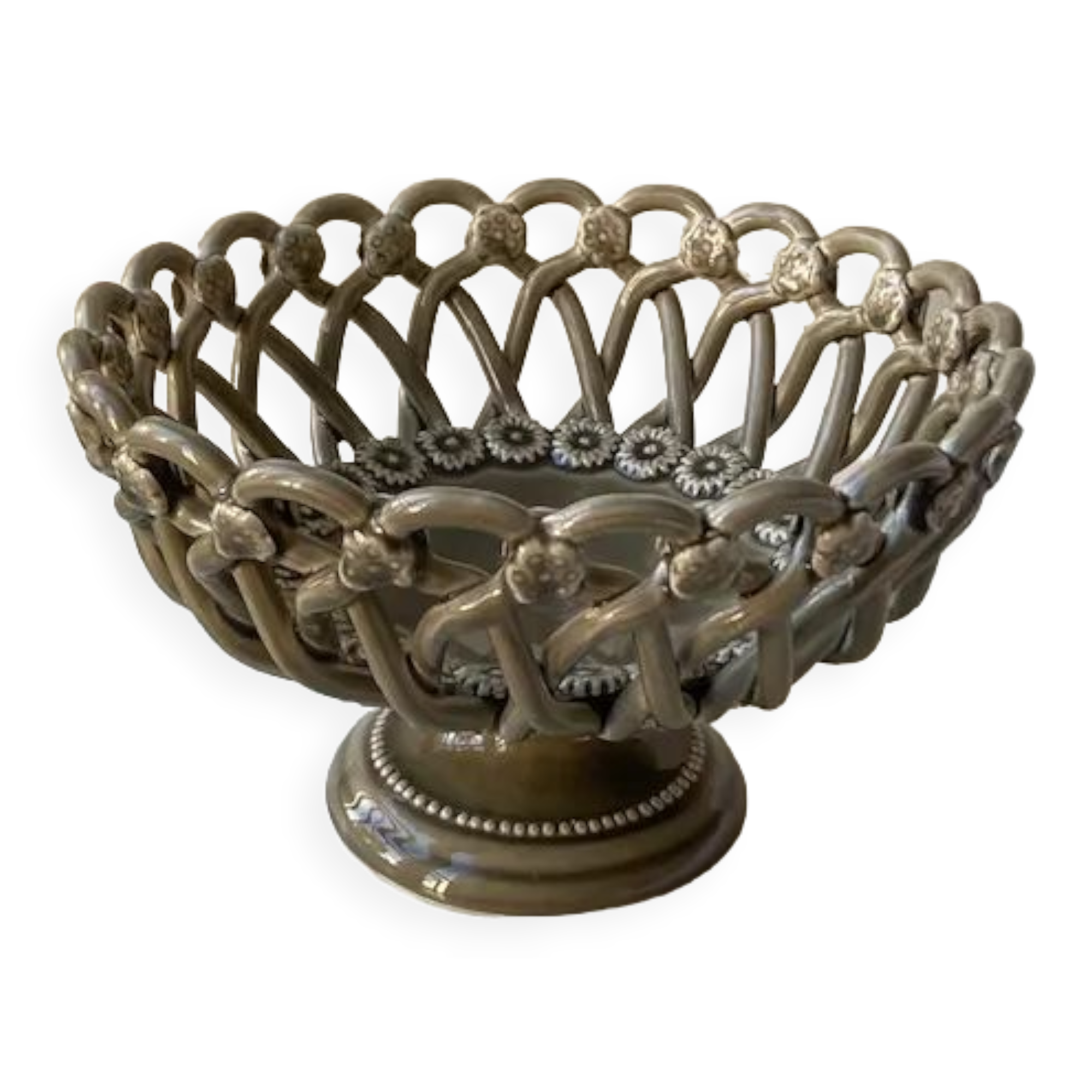 Braided basket Maison Pichon