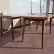 Set of 5 wooden and Formica bistro table
