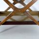 Chariot de bar en bois et formica du milieu du siècle, Italie, années 1950.