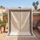 Handmade Moroccan rug in natural wool 200cm x 300cm
