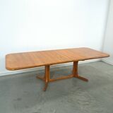 XL Deense uitschuifbare teak eettafel