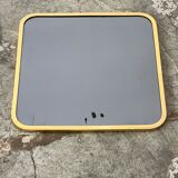 Set of 6 brass mirrors 70s