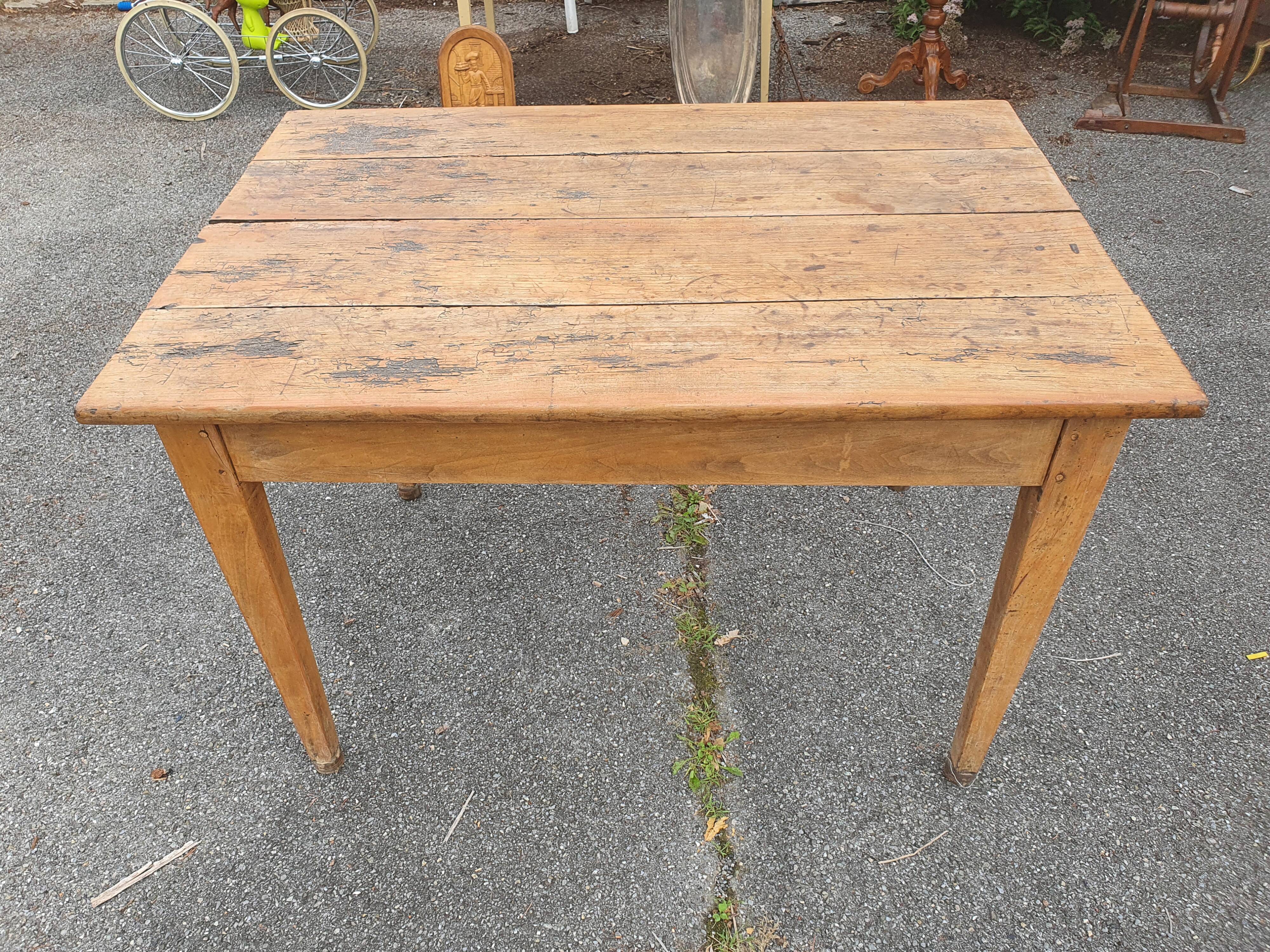 Old farm table