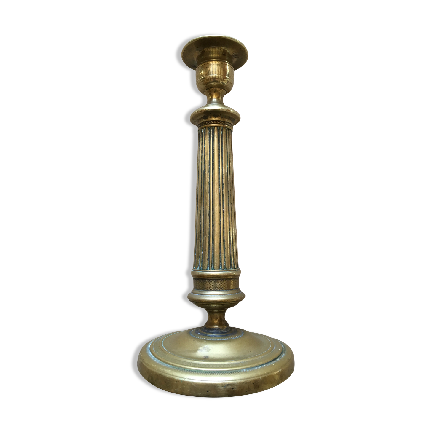 Brass candlestick